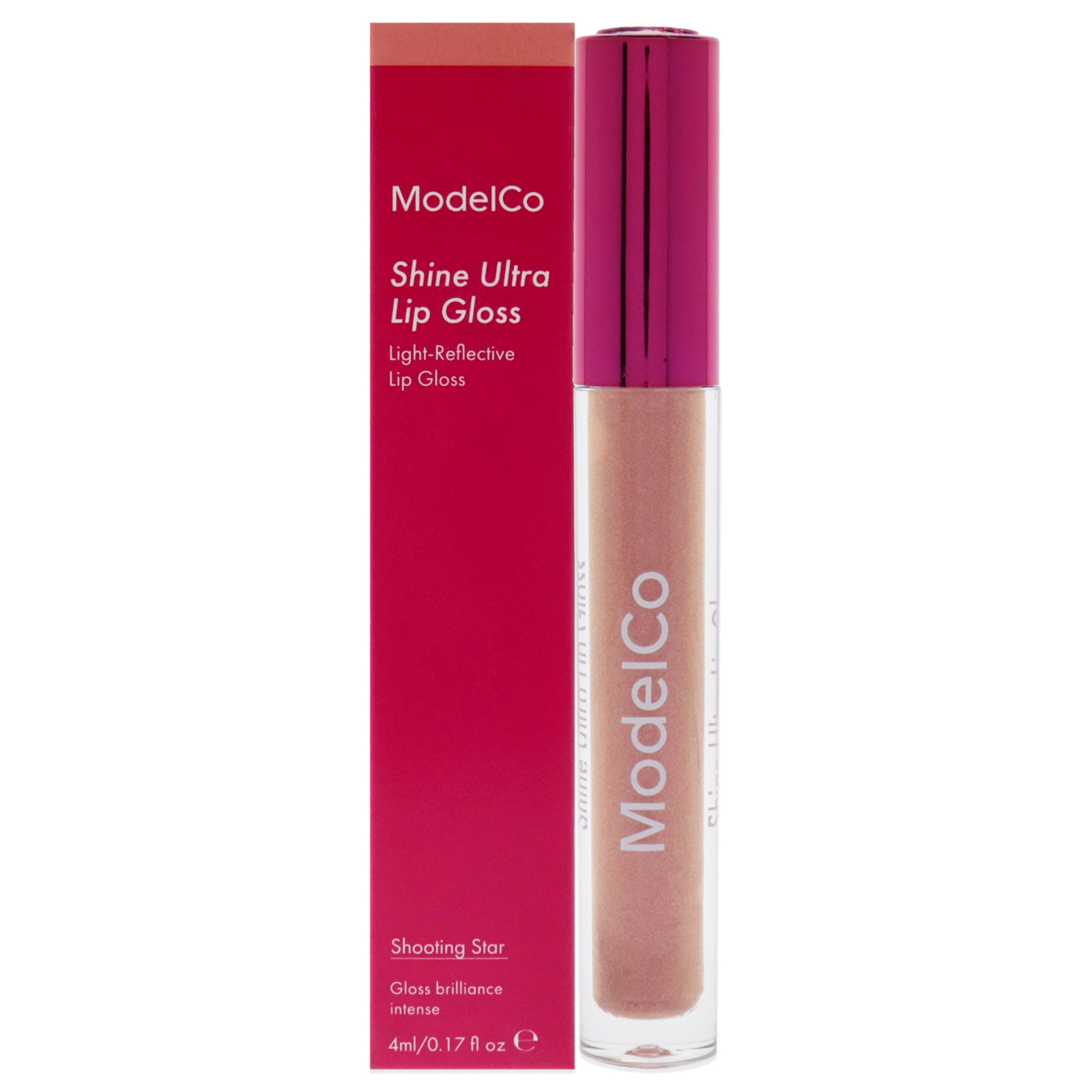 

Блеск для губ Shine Ultra - Shooting Star от ModelCo для женщин - 0,17 унции Modelco, Clear/Transparent