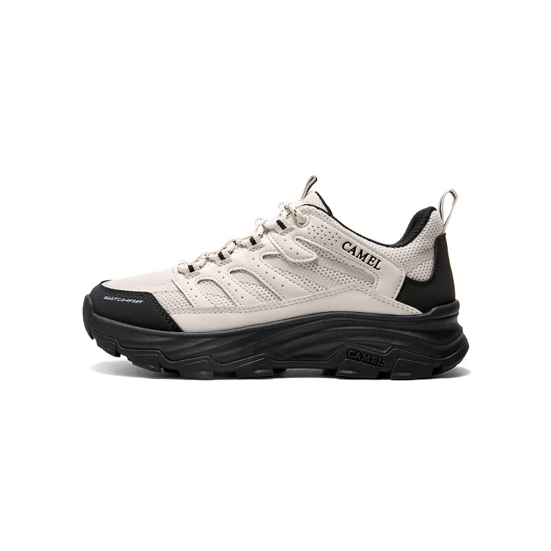 

Кроссовки женские треккинговые Hiking / Trekking Shoes Women's Low-Top Camel, черный/белый