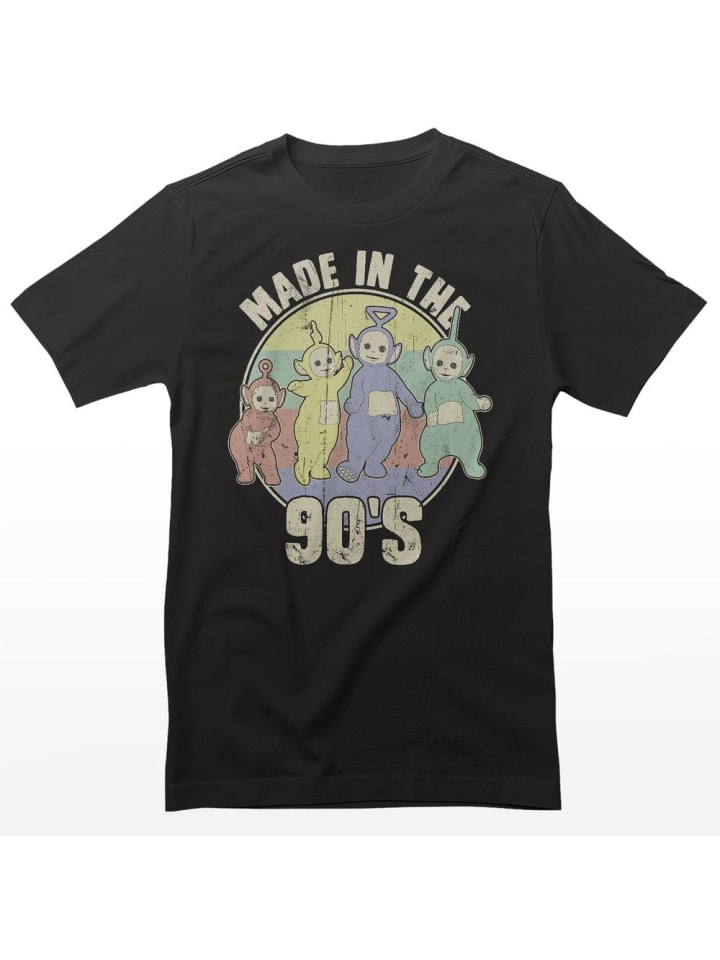 

Футболка Made In The 90s T-Shirt черного цвета Teletubbies, Черный, Футболка Made In The 90s T-Shirt черного цвета Teletubbies