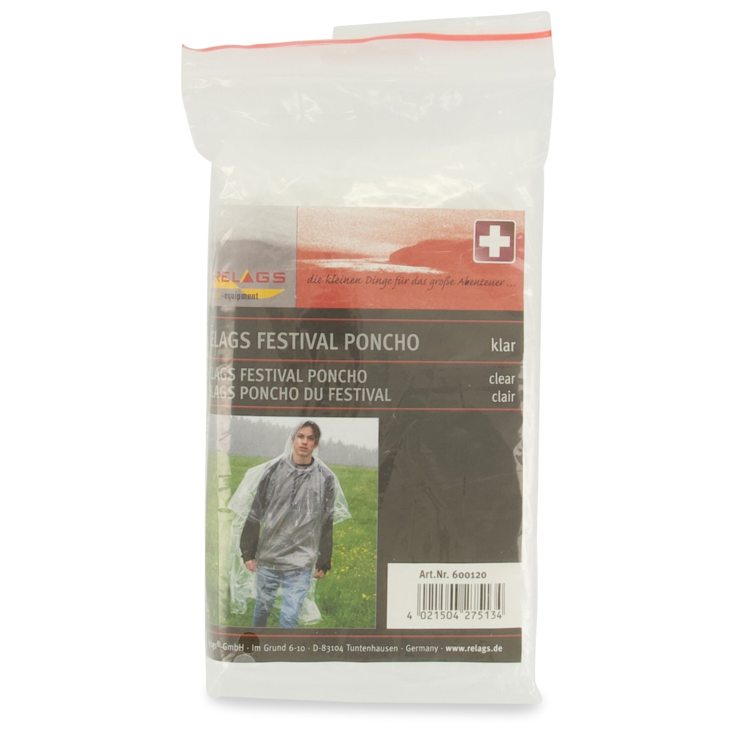 

Дождевик Origin Outdoors Festival Poncho, цвет Transparent