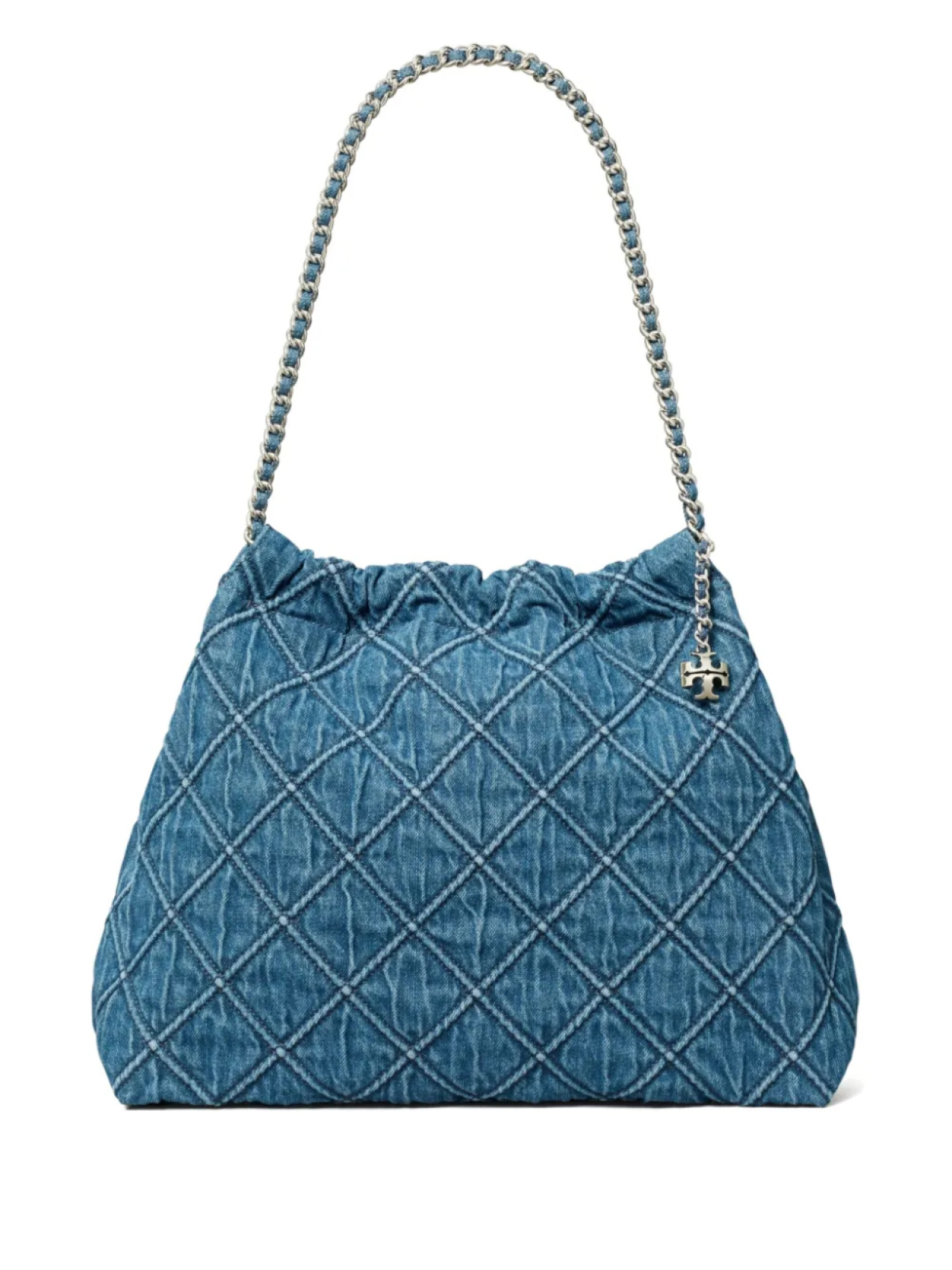 

Сумка Tory Burch Fleming, синий