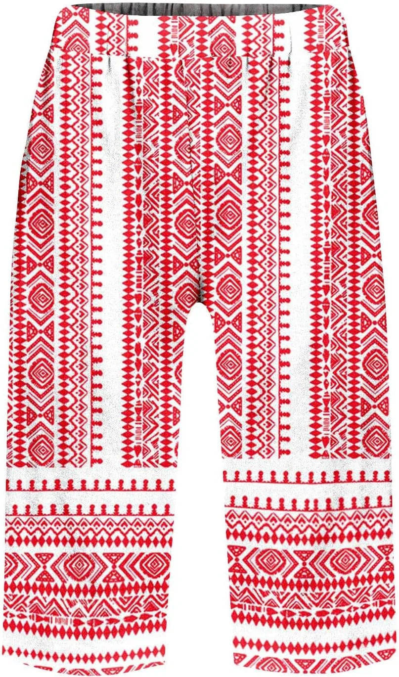 Шорты бермуды женские из хлопка и льна, свободные, с высокой талией, Oi353-pink — фото 4
