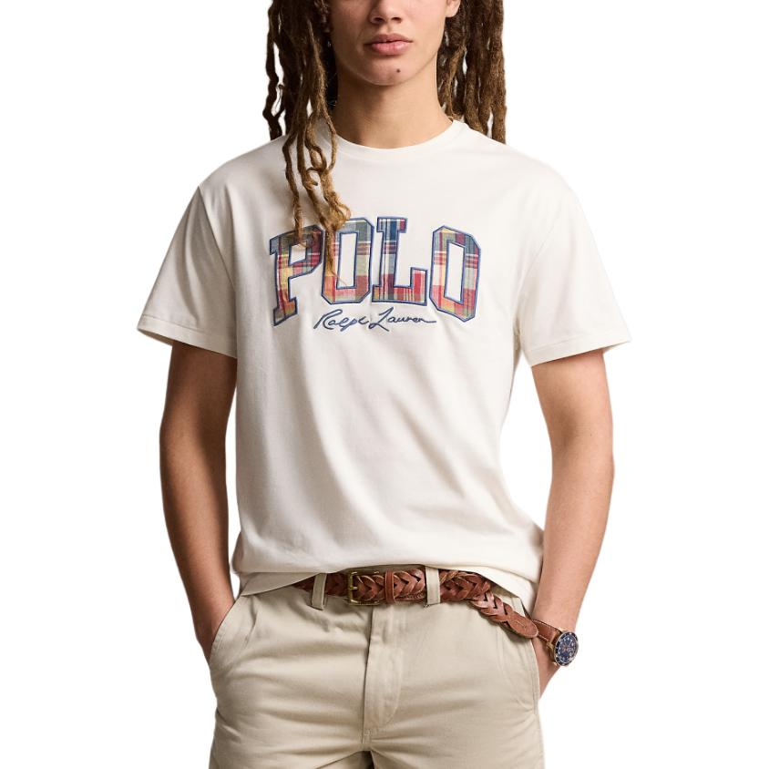 Футболка мужская Nevis Island Ecru Polo Ralph Lauren — фото 4