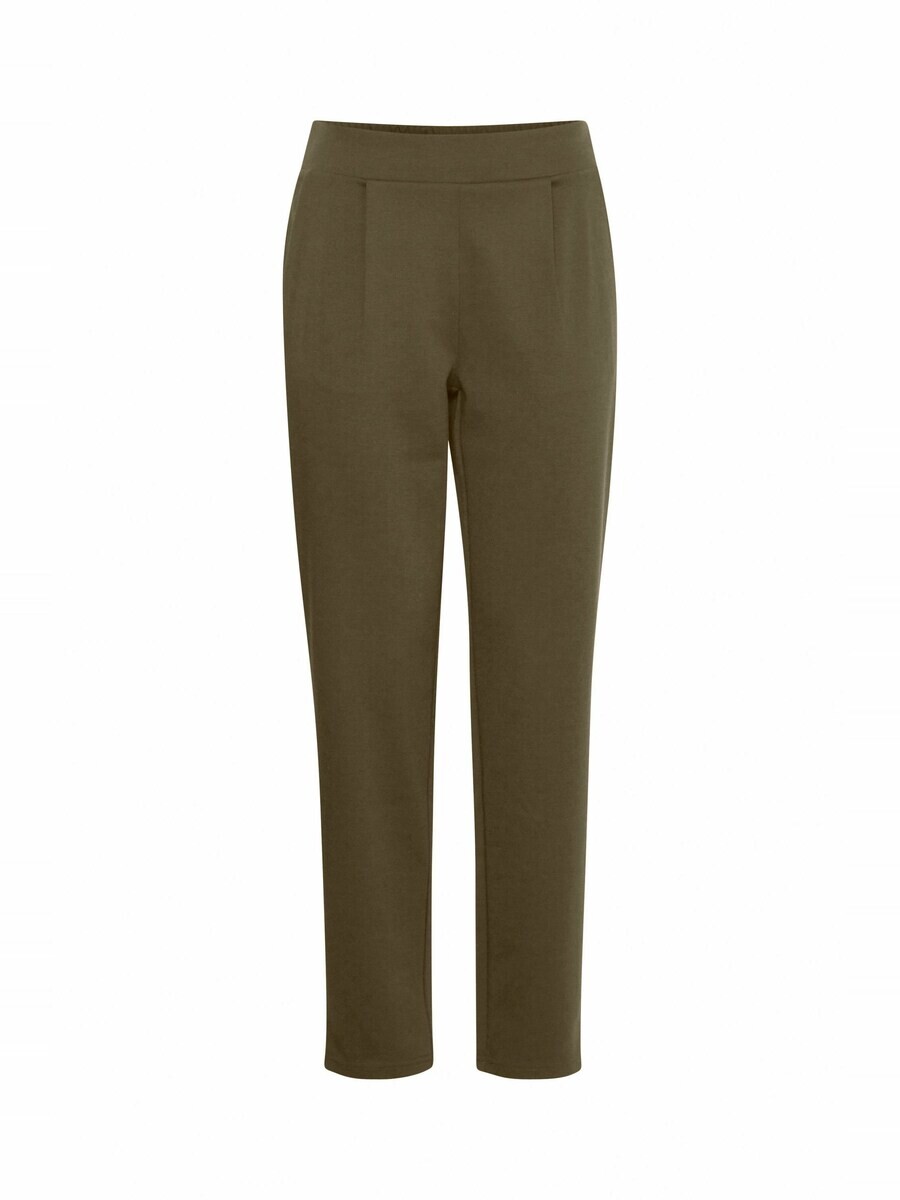 

Брюки чинос ICHI Regular Chino Pants Kate, темно-зеленый