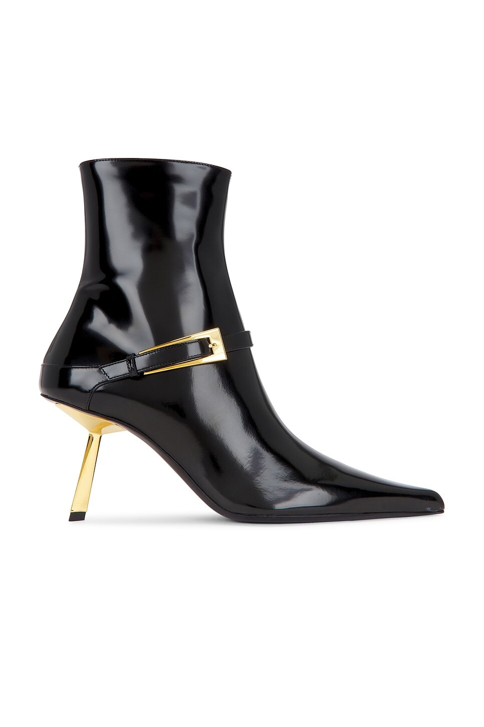 Хакерские ботильоны Saint Laurent, цвет Nero