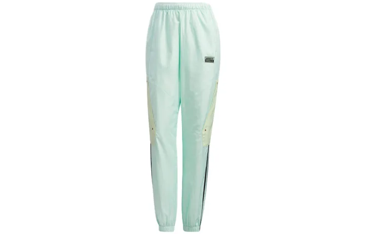 RYV Брюки вязаные спортивные женские Adidas Originals, Frozen Green — фото 3