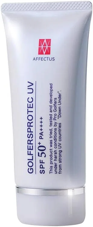 Крем солнцезащитный Protech UV, Affectus Golfers, SPF50+ PA++++, 60 г, водонепроницаемый Entertainment Golf