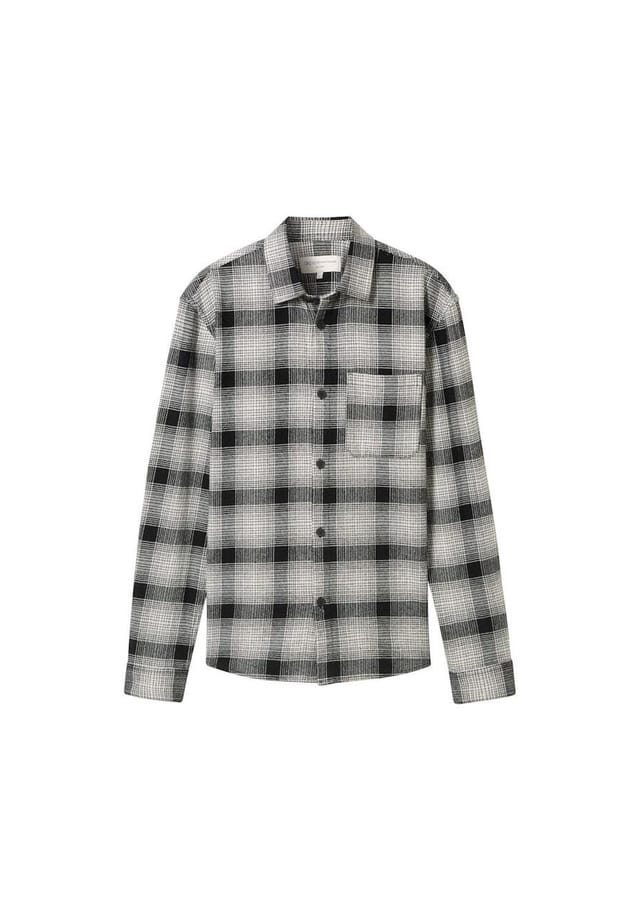 

Рубашка с длинными рукавами Denim Tom Tailor, черный