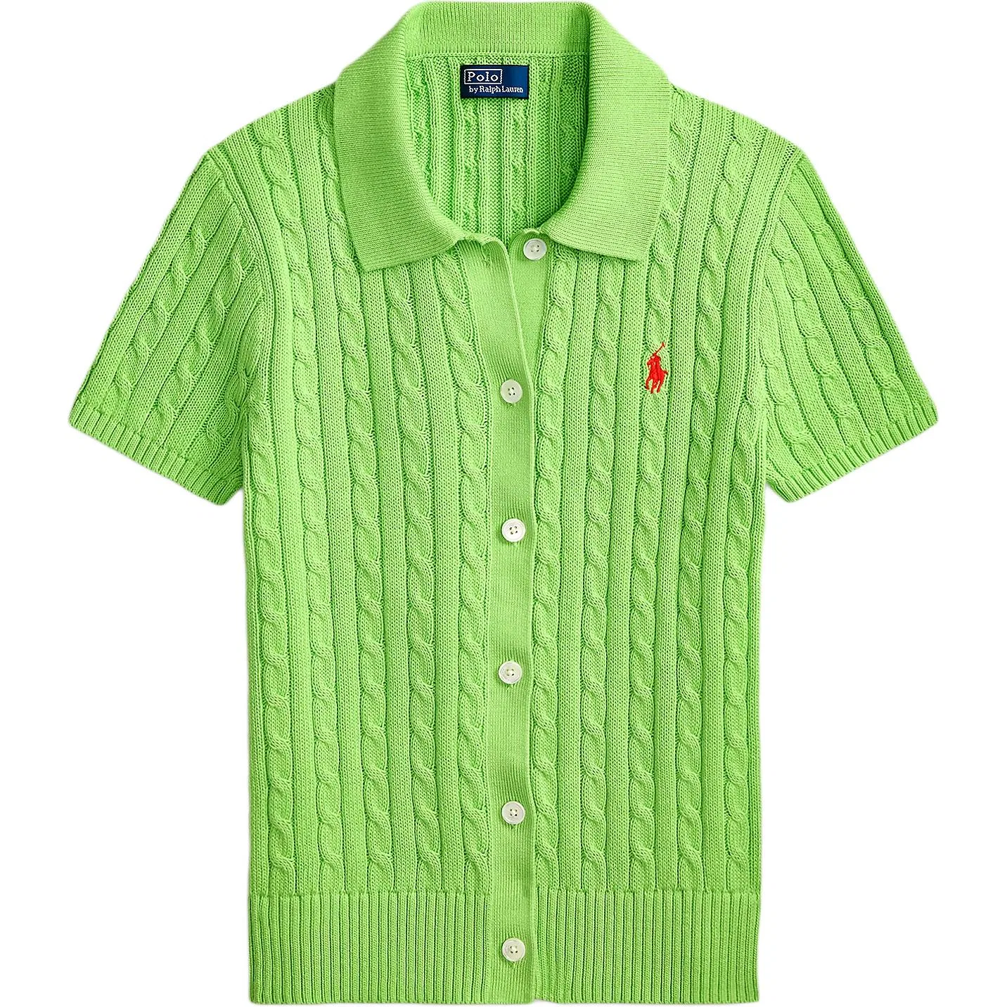 Джемпер Slim Fit Polo Ralph Lauren светло-зеленый