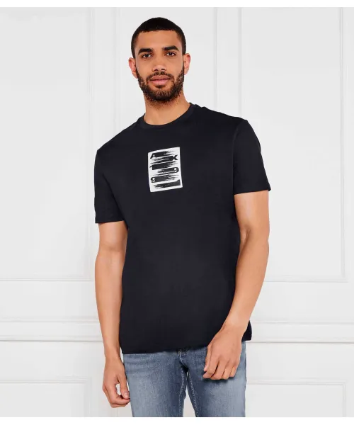 

Футболка Regular fit Armani Exchange, синий