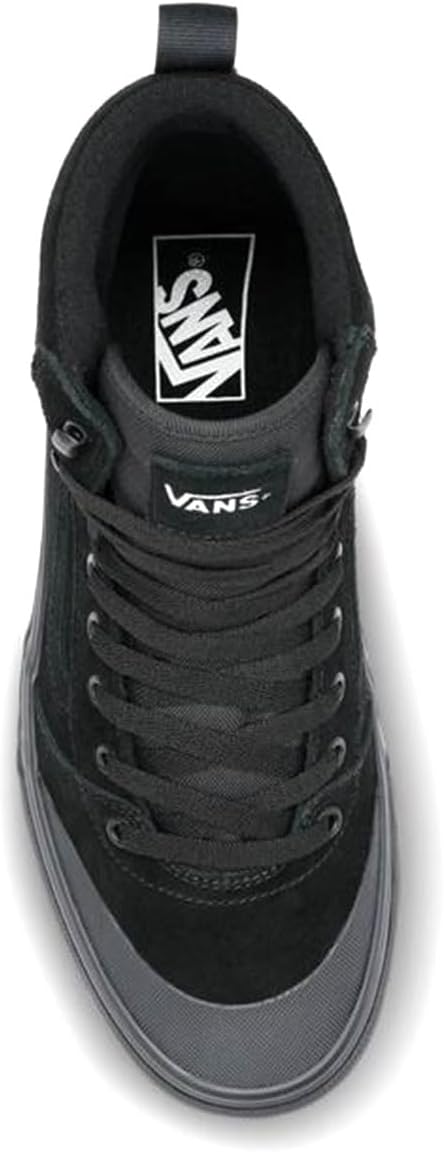 Кроссовки Vans Mens Ashwood Hi Decon High-top, Suede/Canvas Black/Black — фото 3