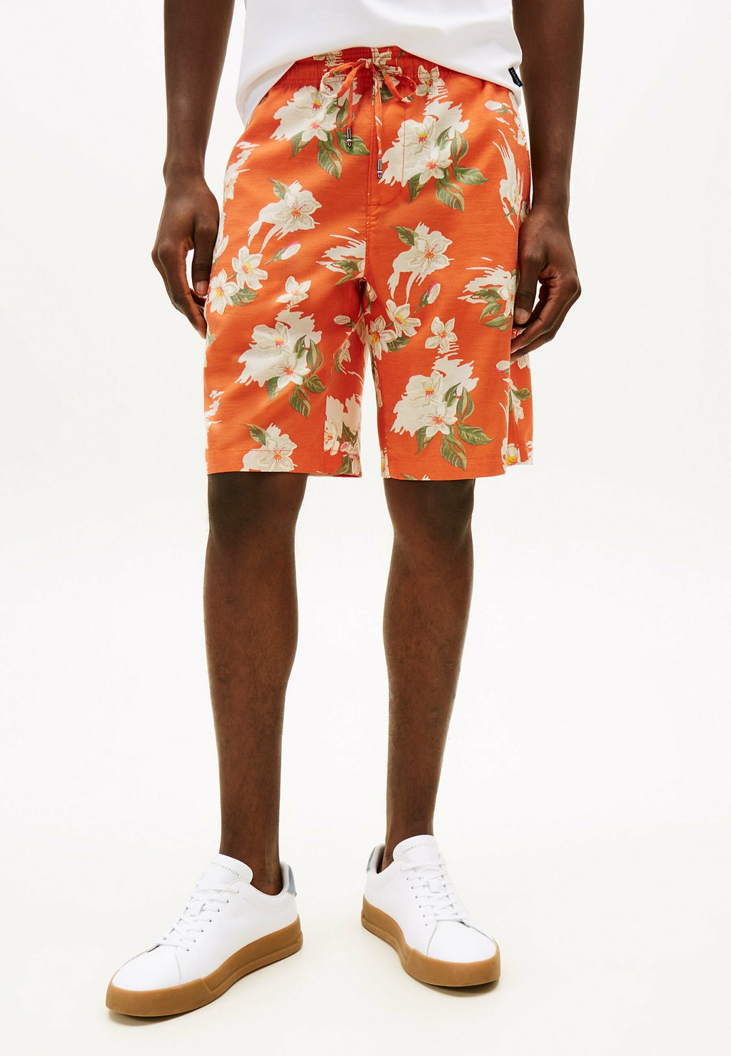 

Шорты MERCER FLORAL PRINT Tommy Hilfiger, оранжевый
