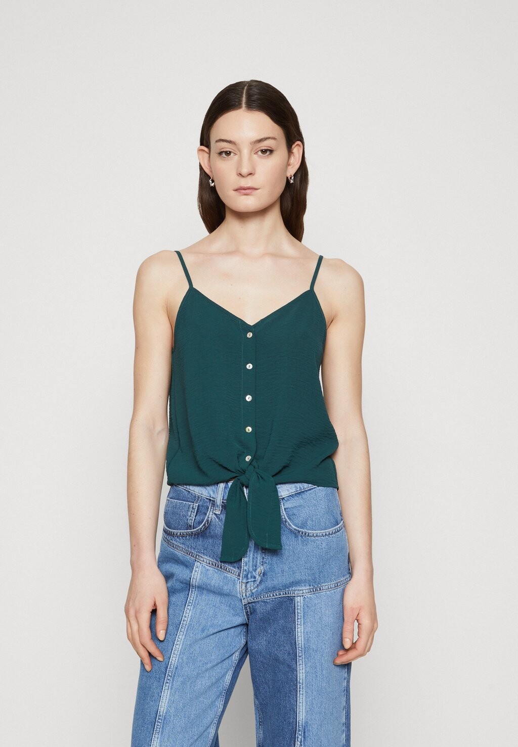 

Топ Only, темно-зеленый