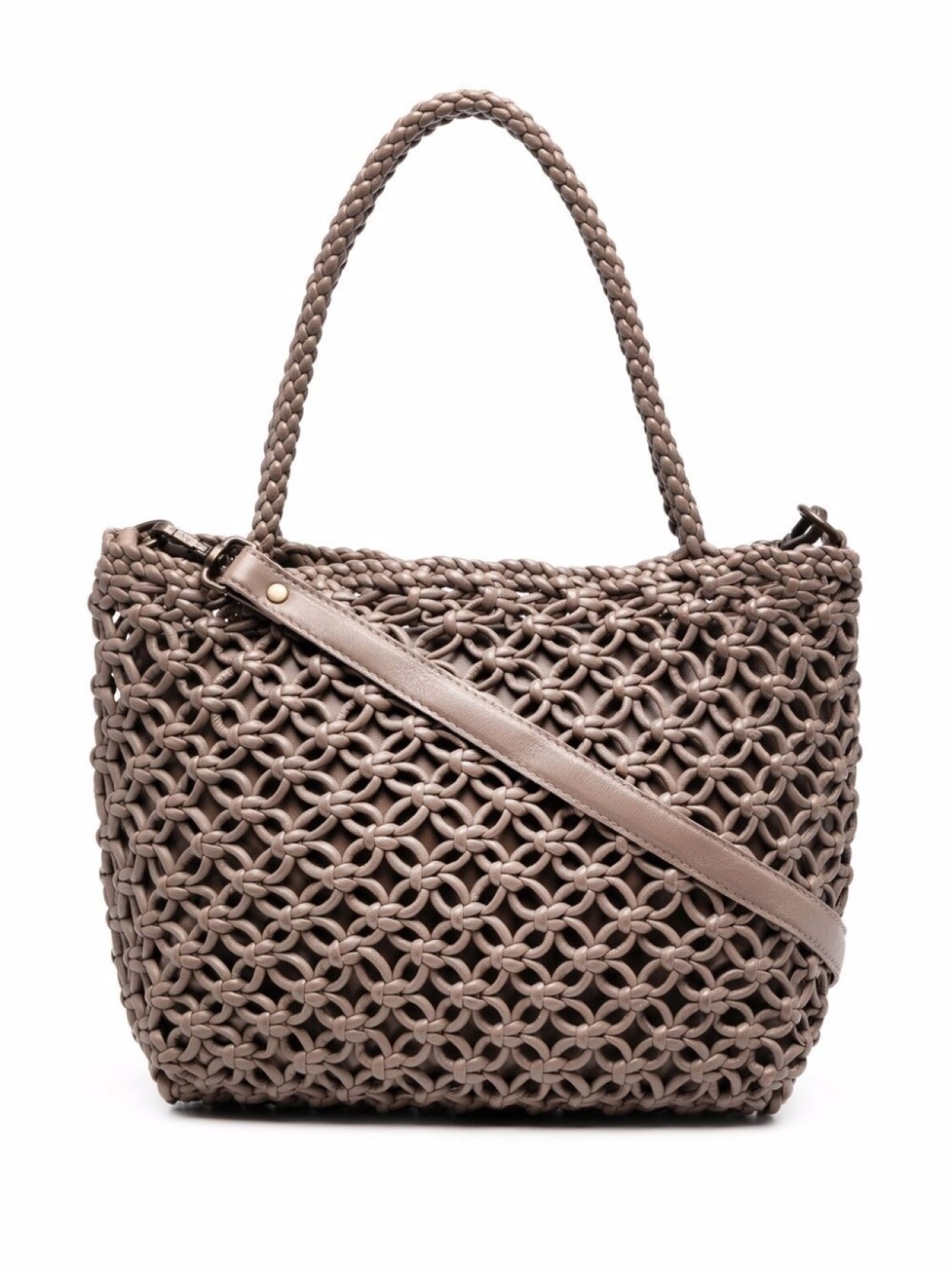 

Officine Creative сумка-тоут Susan 01 в технике макраме, коричневый