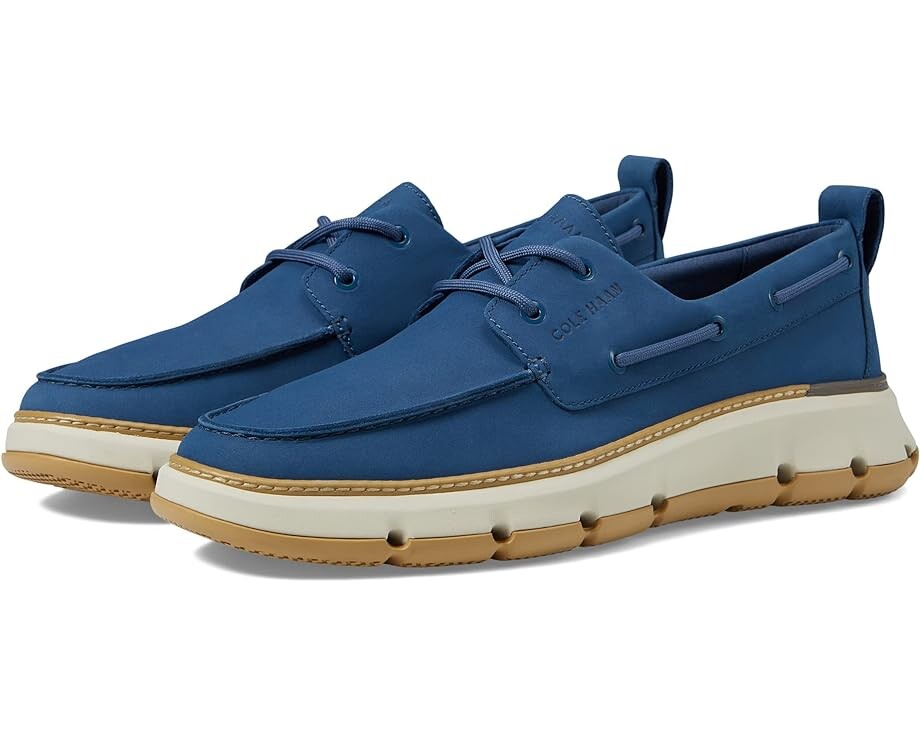 

Топсайдеры Cole Haan 4.Zerogrand Regatta, цвет Ensign Blue/Angora/Gum