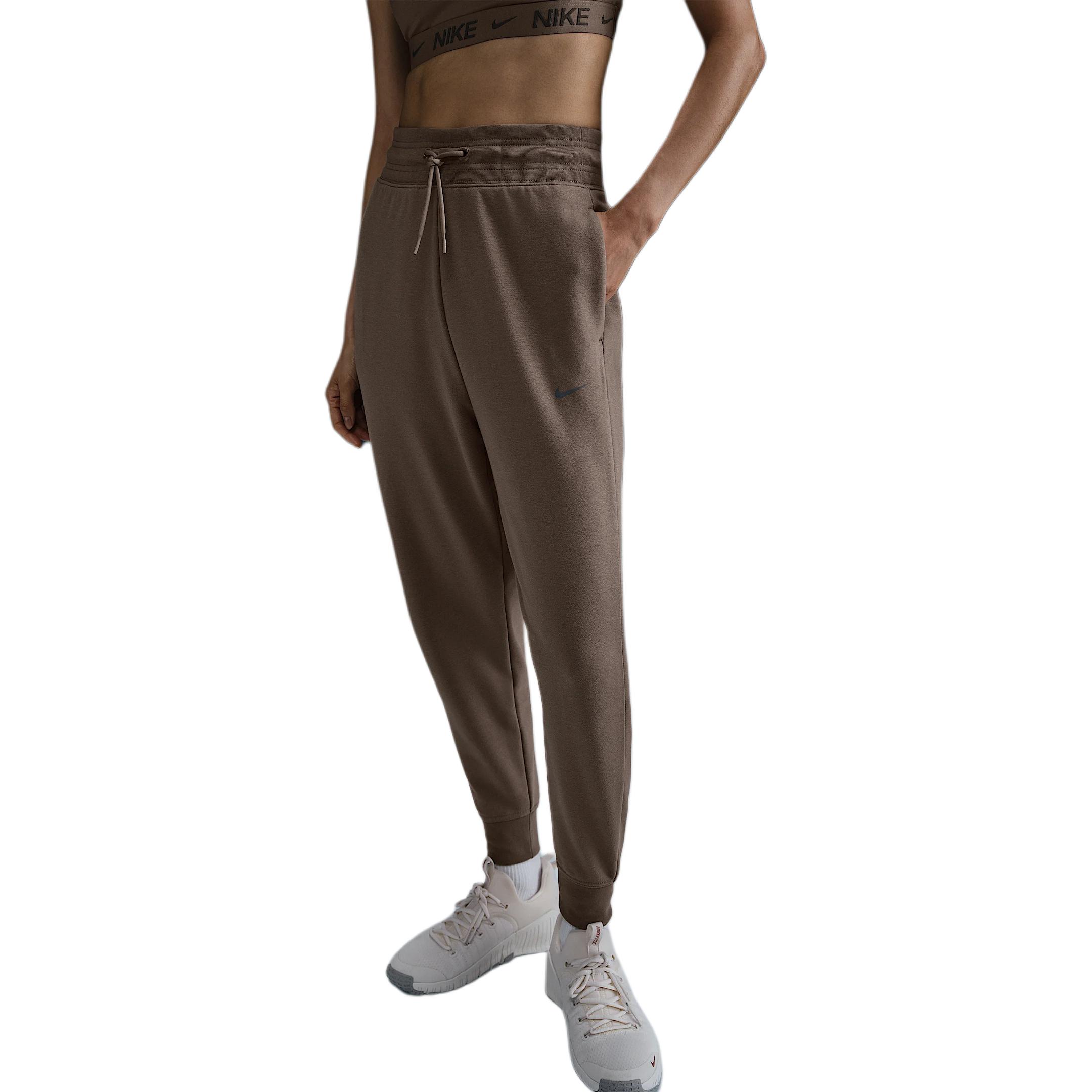 

Nike Вязаные спортивные штаны женские коричневые