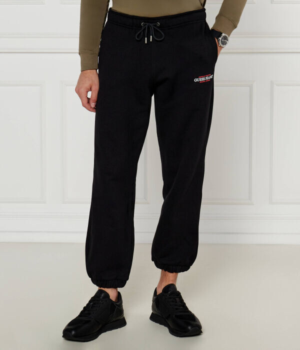 

Спортивные брюки мужские Guess Jeans на кулиске, черный