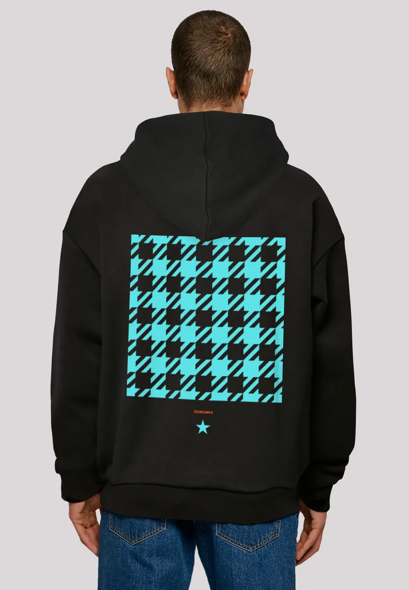 

Толстовка F4NT4STIC "Houndstooth Negative", принт, черный