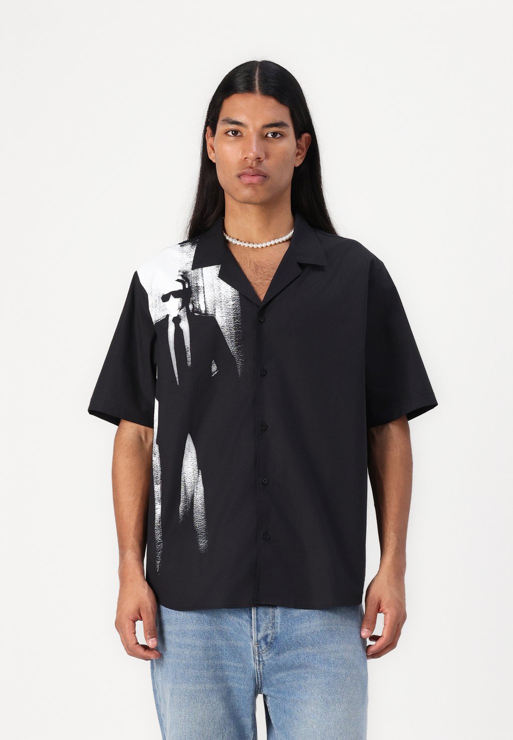 

Рубашка SHIRT CASUAL KARL LAGERFELD, черный