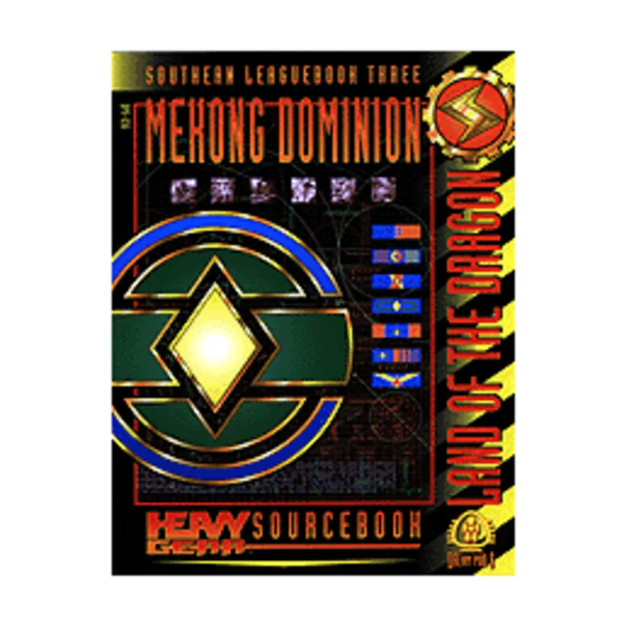 

A.S.T. Leaguebook #3 - Mekong Dominion, Heavy Gear (1st-2nd Edition), мягкая обложка