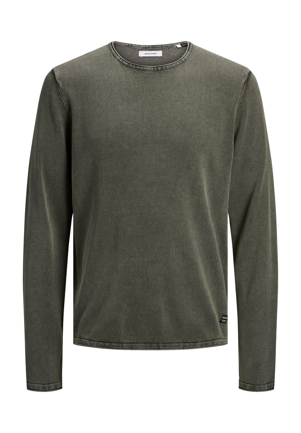 

Мужской свитер с круглым вырезом JACK & JONES, цвет Oliv