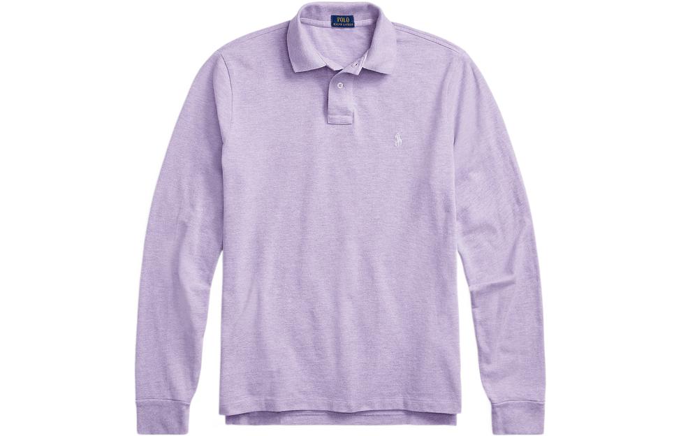 

Polo Ralph Lauren Мужская рубашка-поло фиолетового цвета