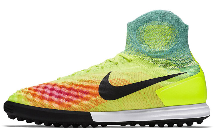 

Футбольные бутсы MagistaX Proximo 2 мужские высокие желтые/красные/черные/синие Nike