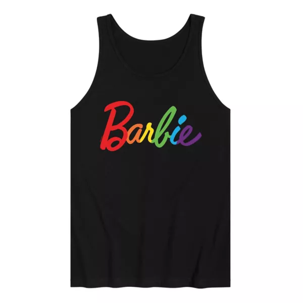 

Мужская майка с логотипом Pride Barbie, черный