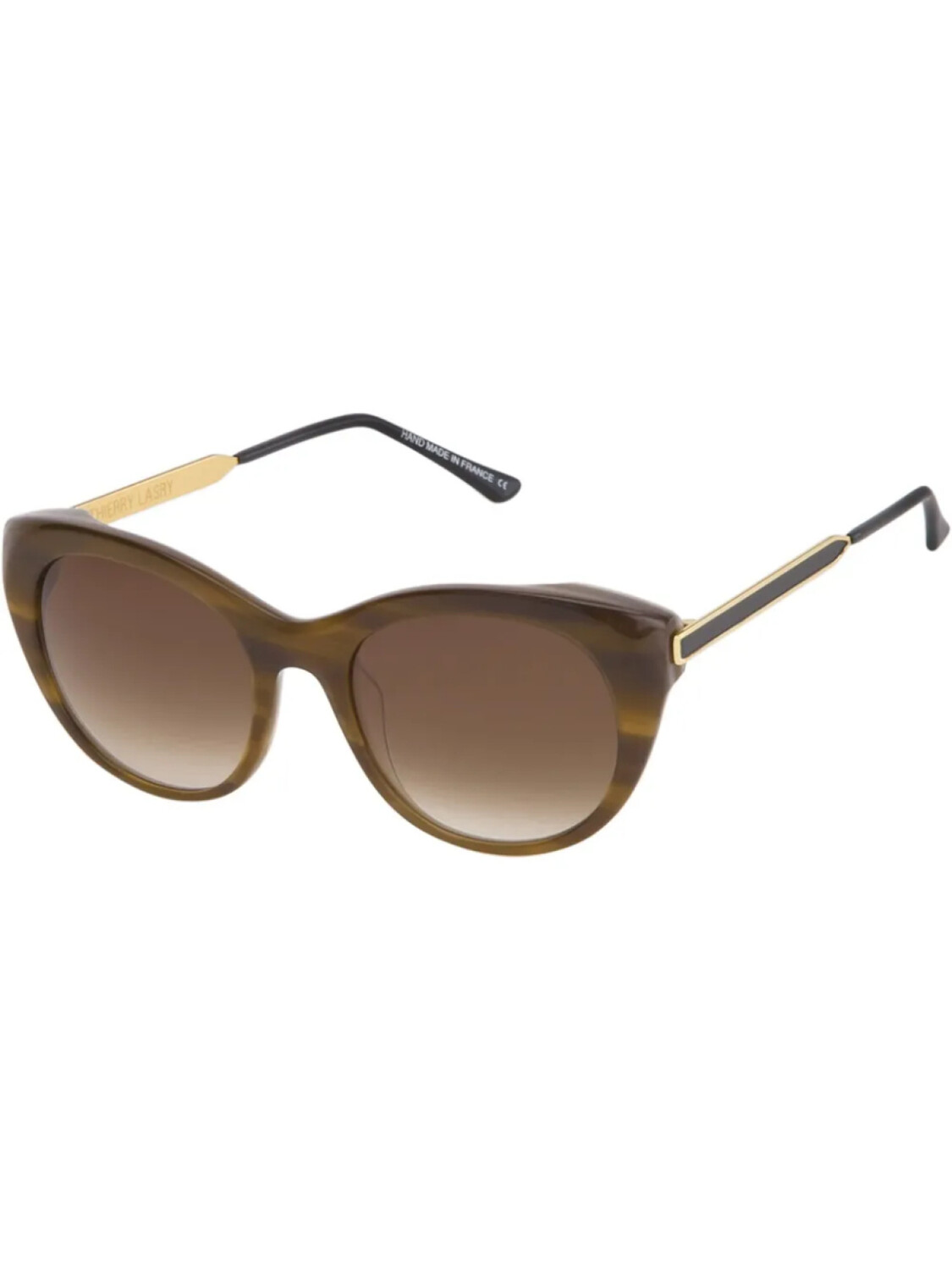 

Thierry Lasry солнечные очки 'кошачий глаз', коричневый