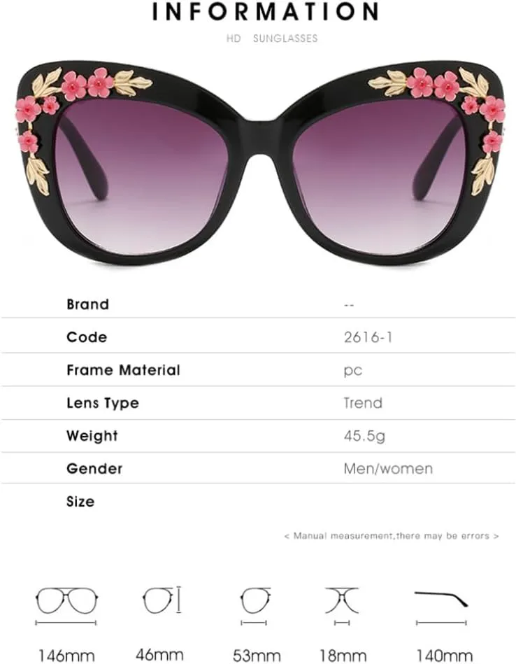 

Винтажные солнцезащитные очки «кошачий глаз» для женщин, роскошные дизайнерские солнцезащитные очки, модные розовые оттенки, женский цветочный узор SZVVBKK, Pink