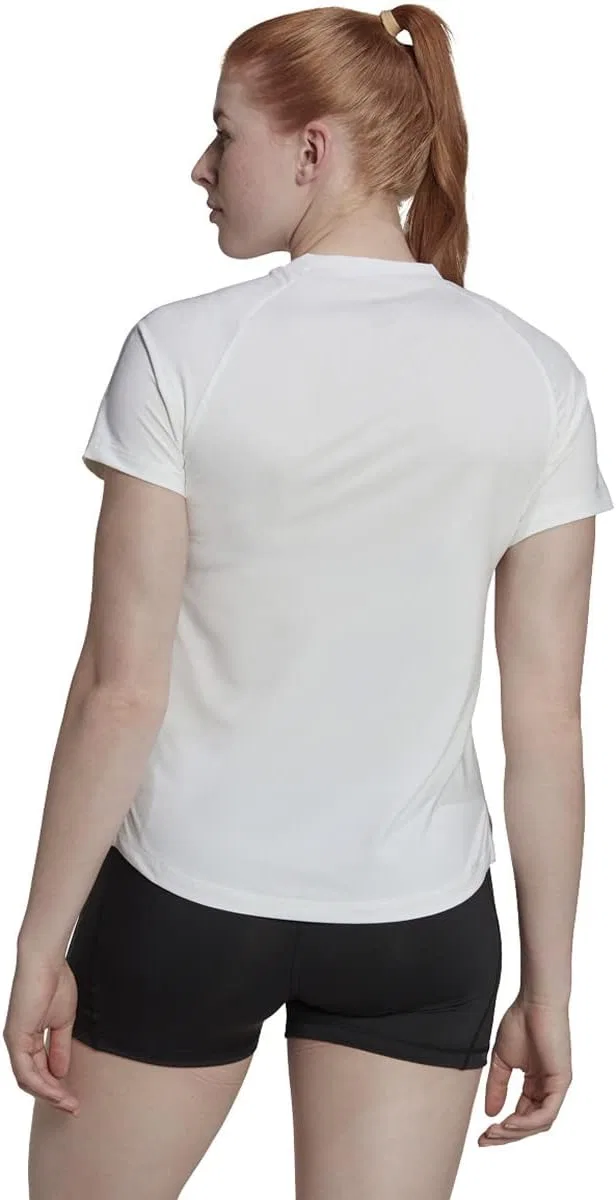 Женская футболка adidas HILO, White/Team Light Grey — фото 2