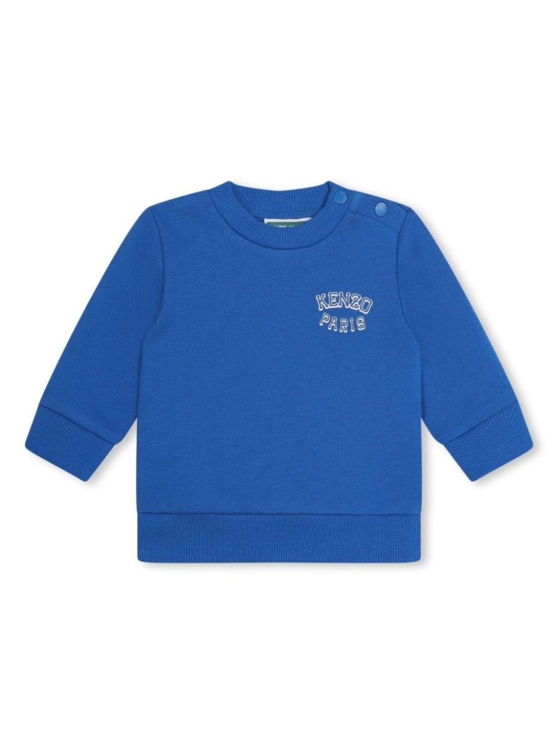 

Kenzo Kids толстовка с логотипом, синий