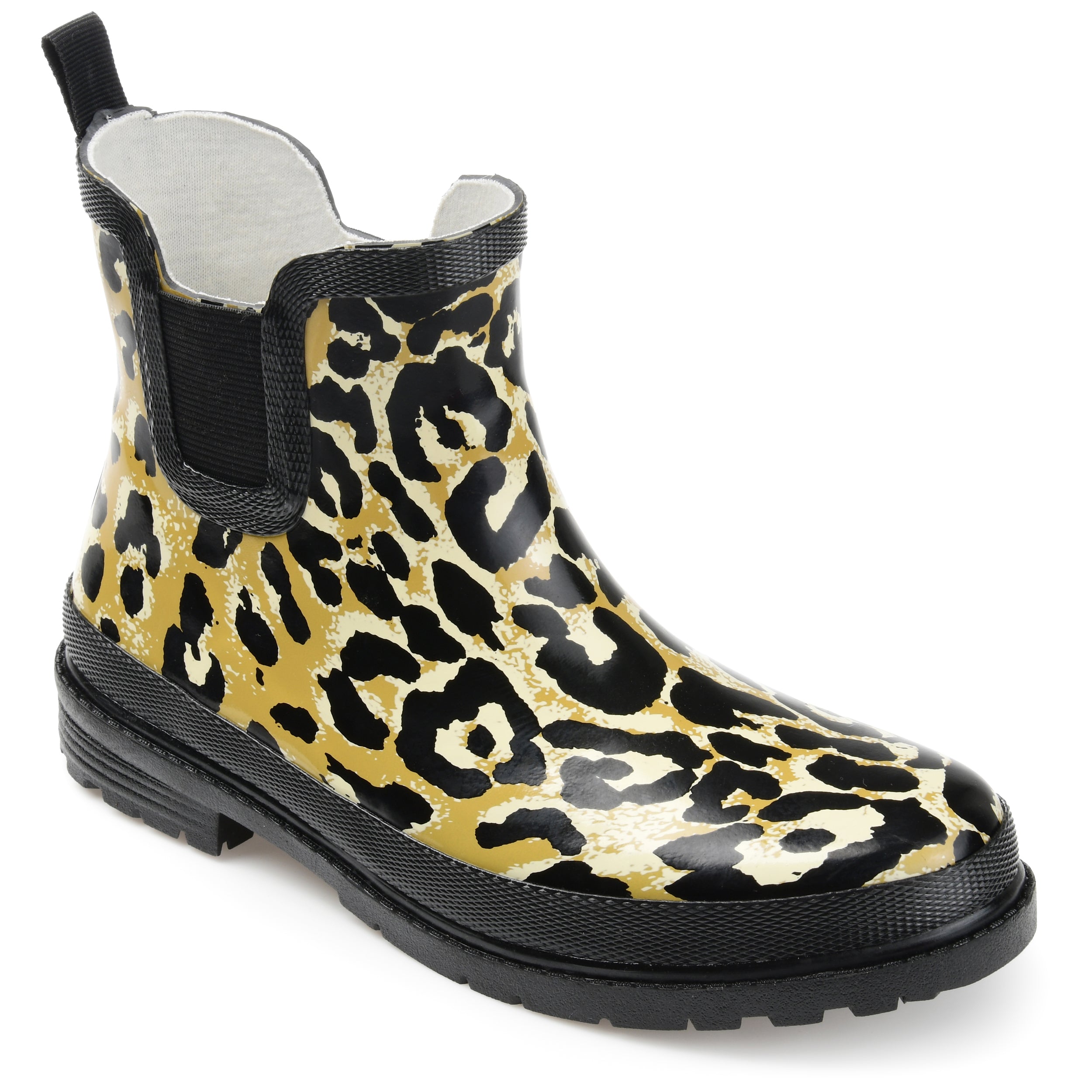 Женские резиновые сапоги Tekoa из коллекции Journee, цвет leopard
