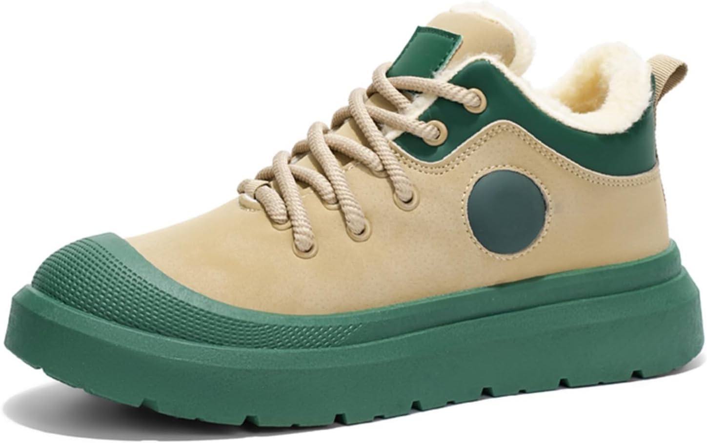 

Мужские кроссовки с плюшевой подкладкой Khwfjas, зеленый