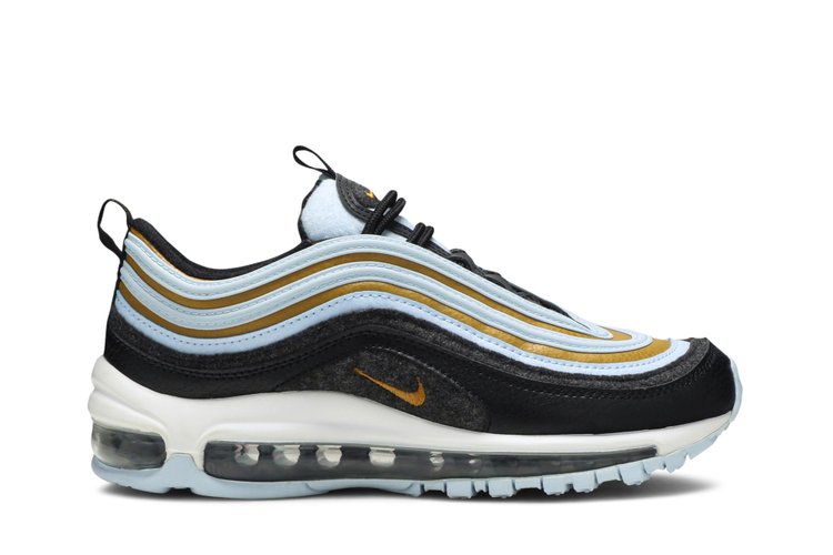 

Кроссовки Nike Air Max 97 GS 'Fleece', черный