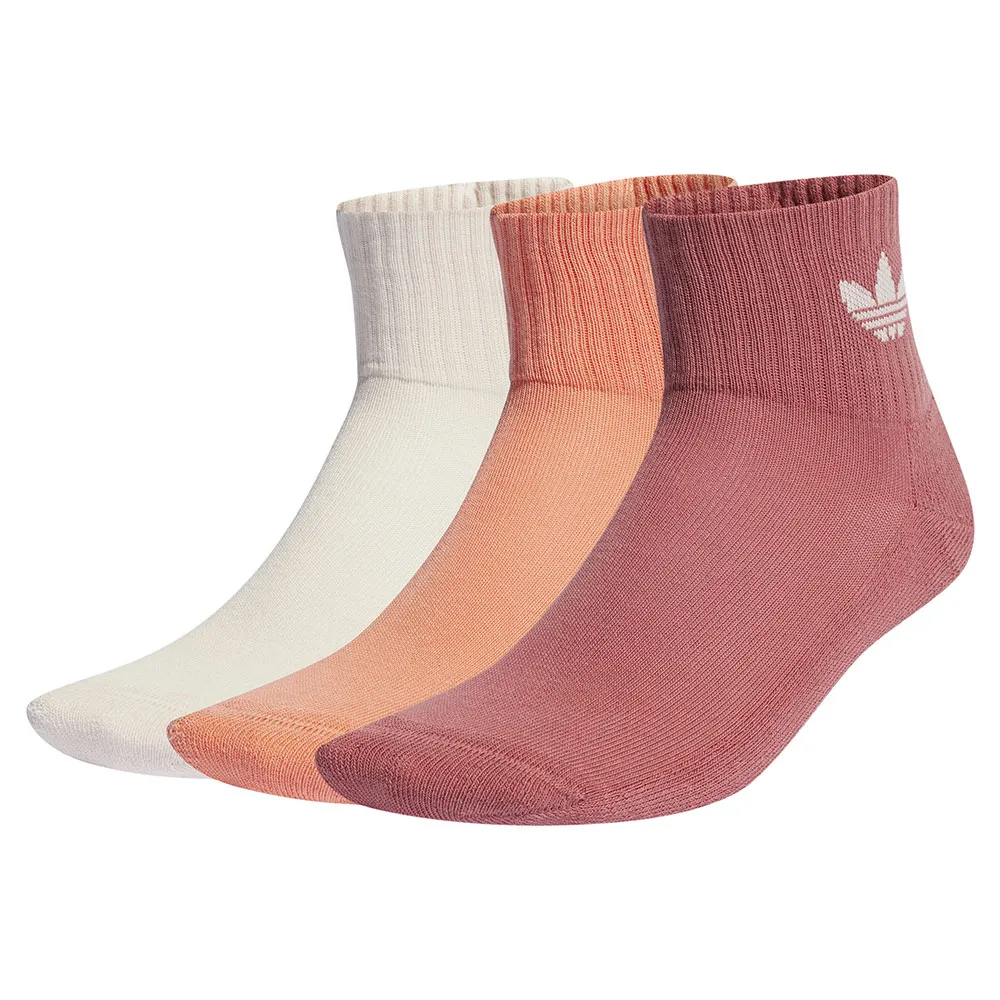 

Носки 3 шт adidas Originals Mid crew, разноцветный