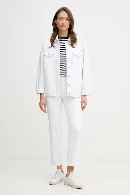 Футболка с полосками STRIPE CREW NECK U.S. Polo Assn., синий — фото 2