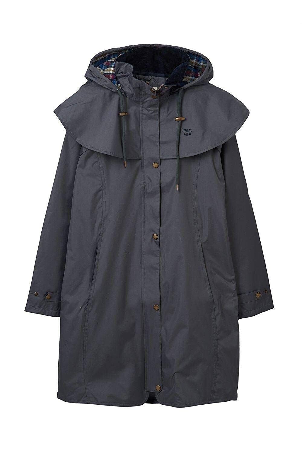 

Водонепроницаемый плащ Outrider длиной 3/4 Lighthouse Clothing, серый