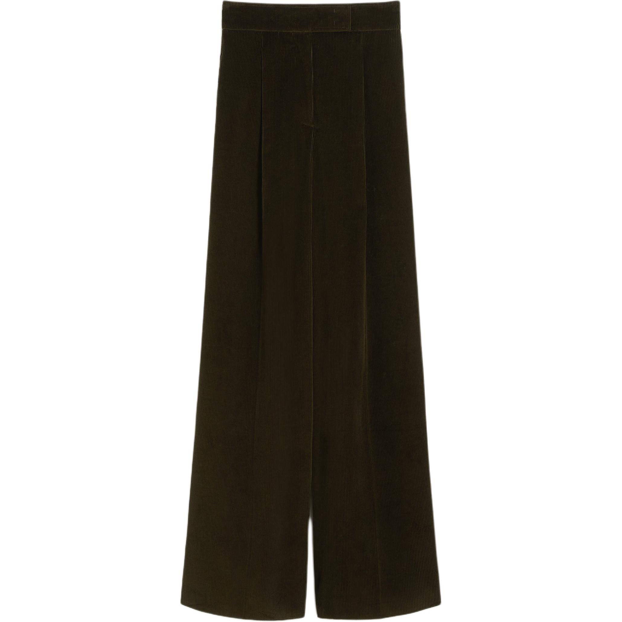 

MaxMara Повседневные брюки Women's Forest Green Moderate Wide Leg