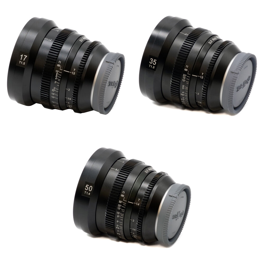 

Кинообъектив SLR Magic MicroPrime CINE 3-Lens Kit (Sony E)