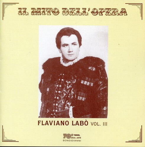 

CD диск Flaviano, Labo: Volume 3
