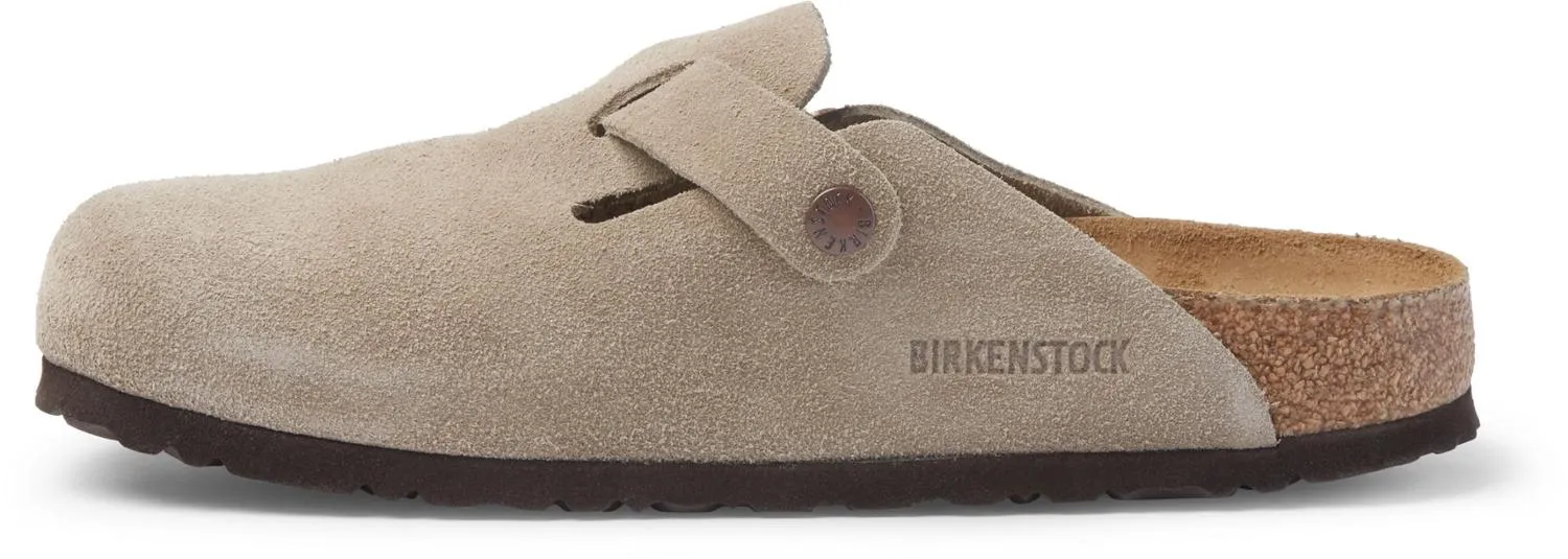 Бостонские мягкие сабо - женские Birkenstock, Taupe — фото 2