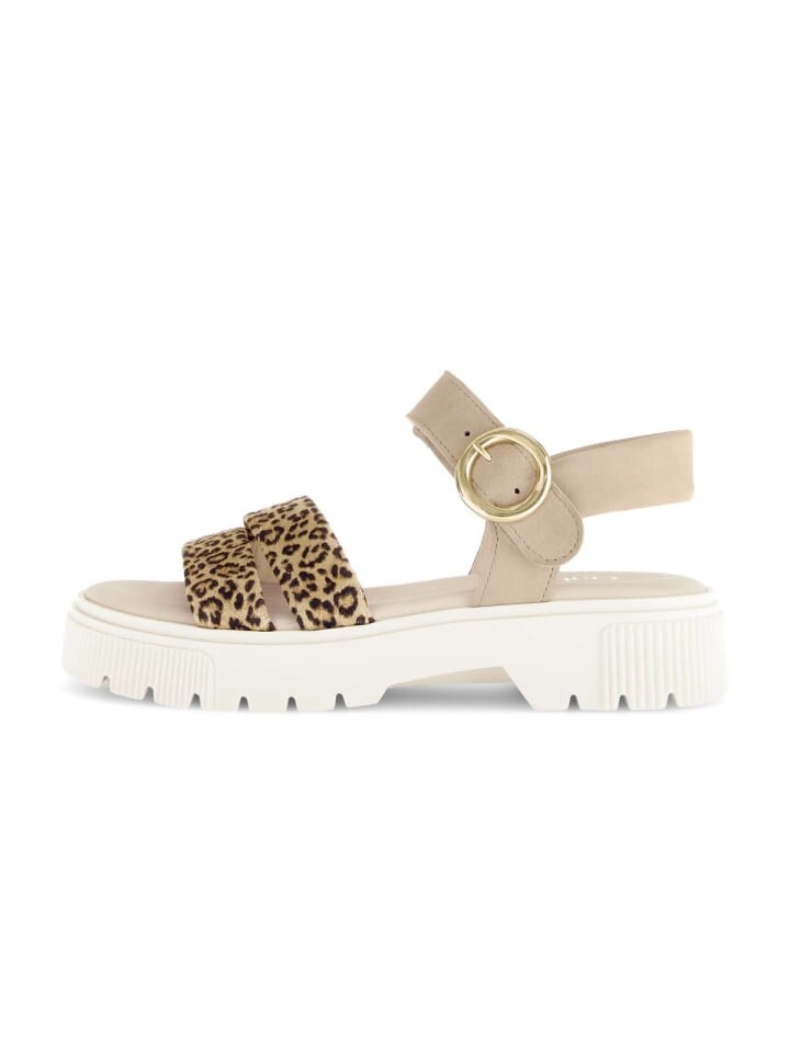 Классические босоножки Gabor Fashion Riemchensandalen, бежевый — фото 2