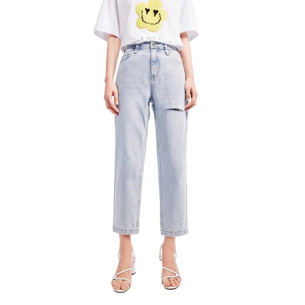

Брюки Lily Cotton Denim, синий