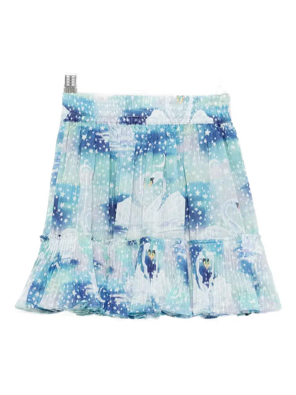 

Плиссированная юбка Stella Mccartney Kids, синий