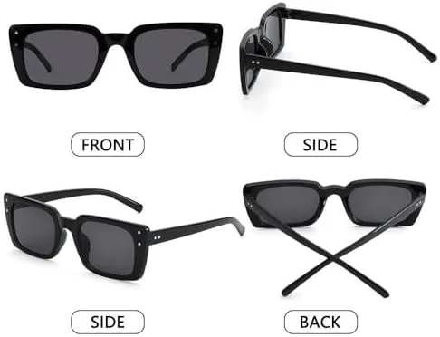 

Солнцезащитные очки в прямоугольной оправе большого размера 2027 года для женщин. Модные очки в винтажном стиле, уличная мода, аксессуар для одежды MTZJH, Tea