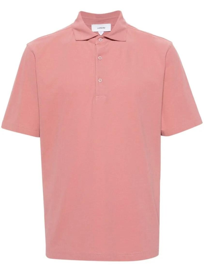 

Коралловая рубашка поло Lardini, розовый