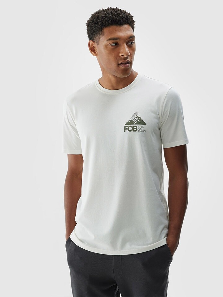 

Футболка 4F Shirt, кремовый