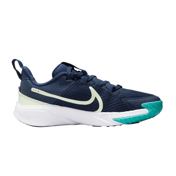 

Кроссовки Nike Star Runner 4 PS 'Midnight Navy Volt Tint', синий