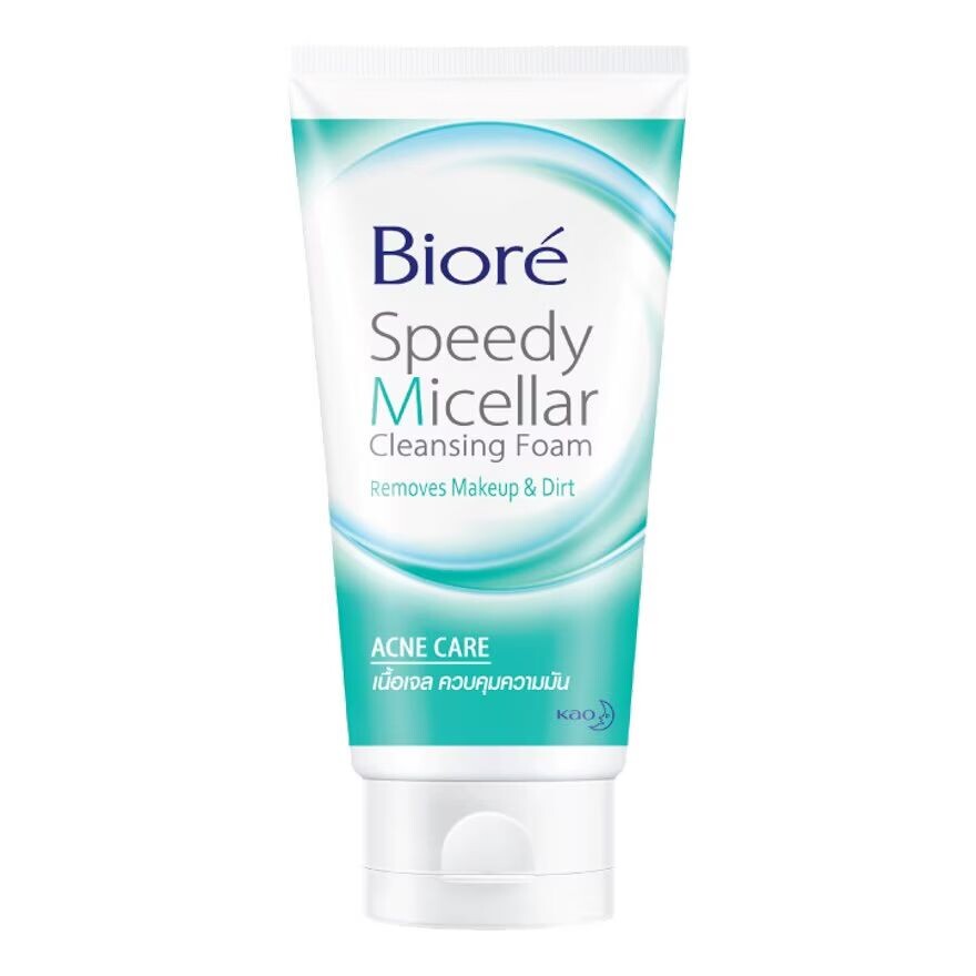

Biore Мицеллярная пенка Speedy для ухода за прыщами 90 г, green